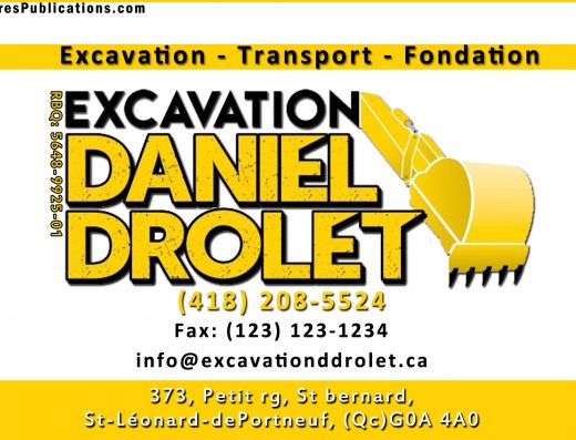 EXCAVATION DANIEL DROLET INC