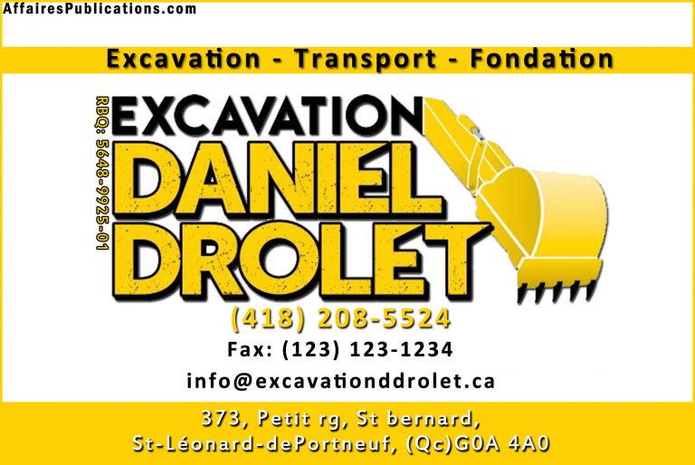 EXCAVATION DANIEL DROLET INC