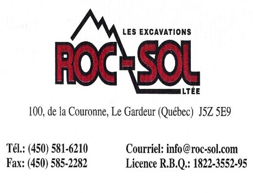 EXCAVATION ROC-SOL LTÉE
