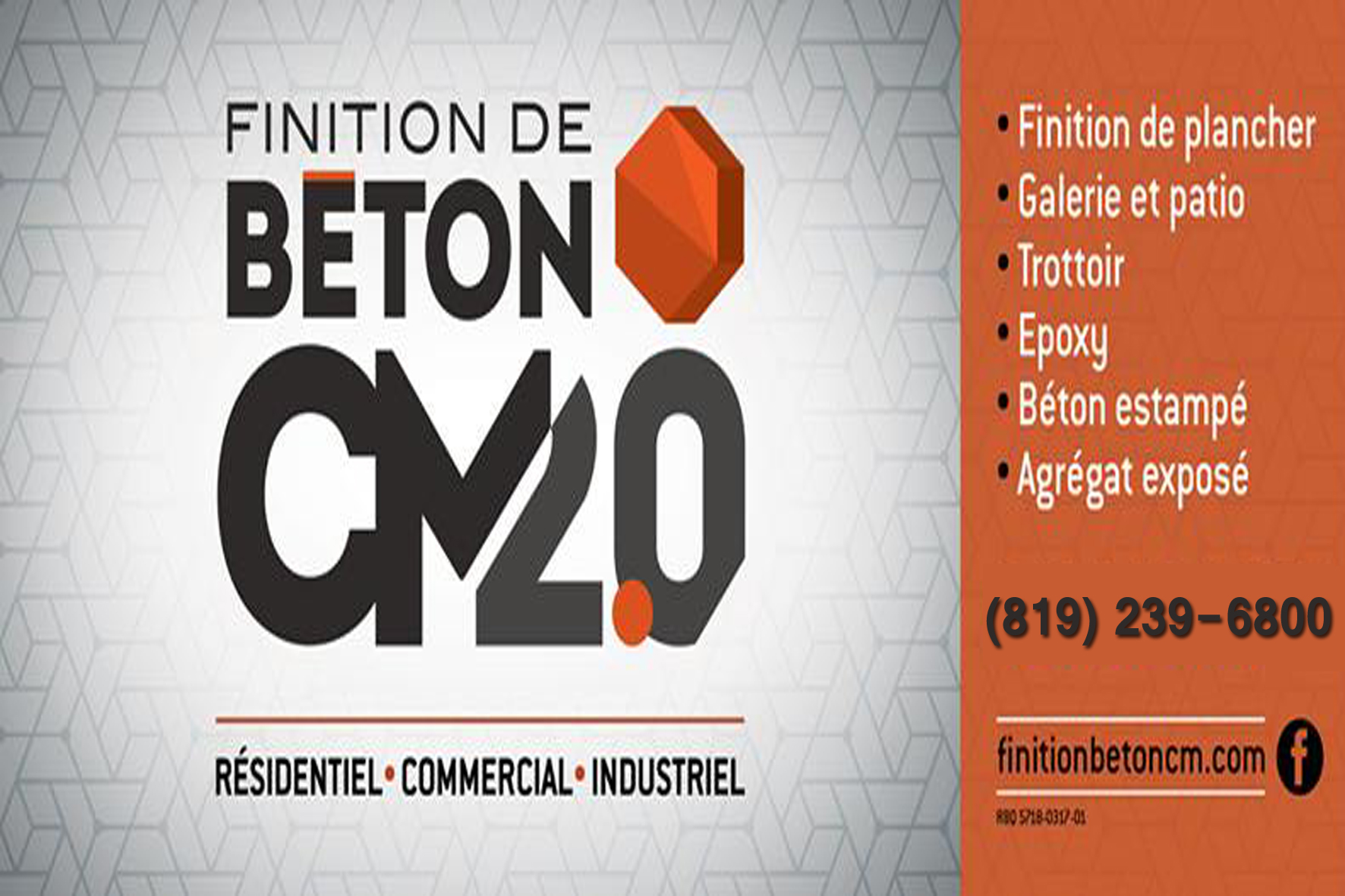 FINITION DE BÉTON CM 2.0 INC