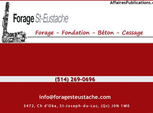 FORAGE ST EUSTACHE INC