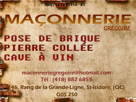 MAÇONNERIE GRÉGOIRE