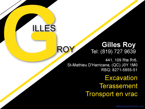 EXCAVATION GILLES ROY