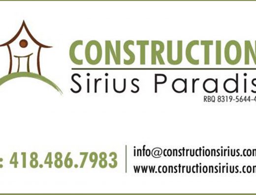 RÉNOVATION SIRIUS PARADIS