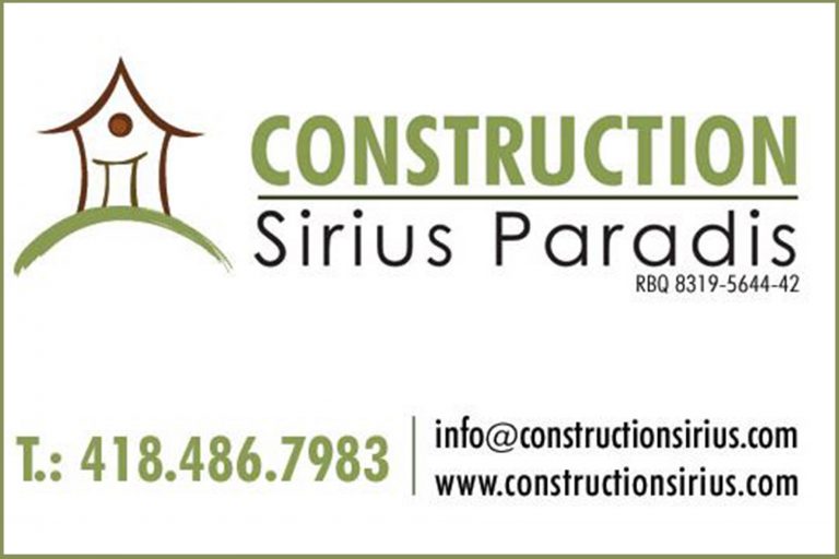RÉNOVATION SIRIUS PARADIS