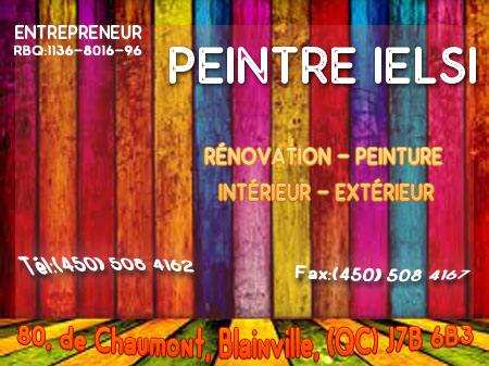 ENTREPRENEUR PEINTRE IELSI