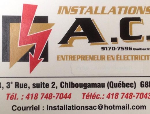 INSTALLATIONS AC