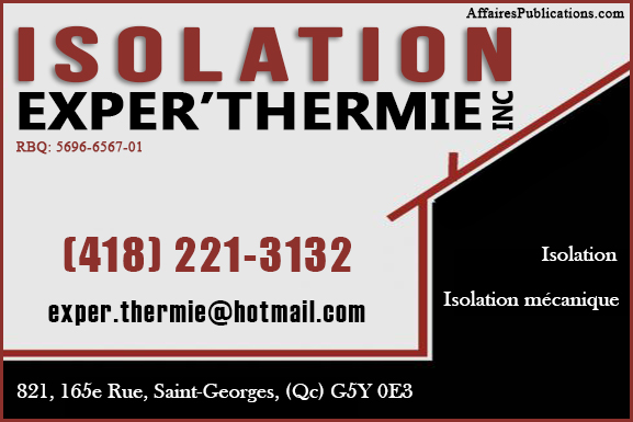 ISOLATION EXPER&rsquo;THERMIE INC