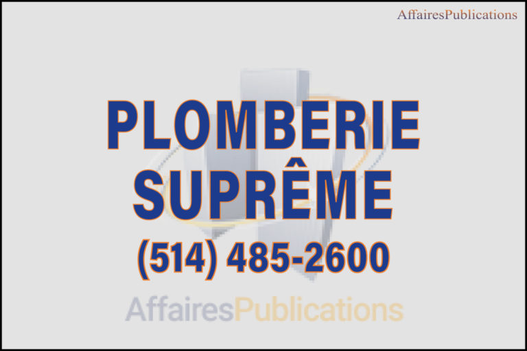 PLOMBERIE SUPRÊME