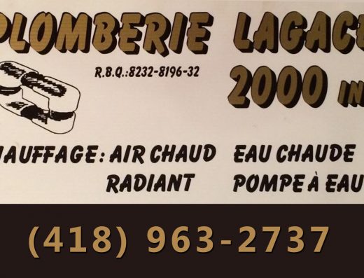 PLOMBERIE LAGACÉ 2000 INC