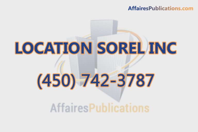 LOCATION SOREL INC