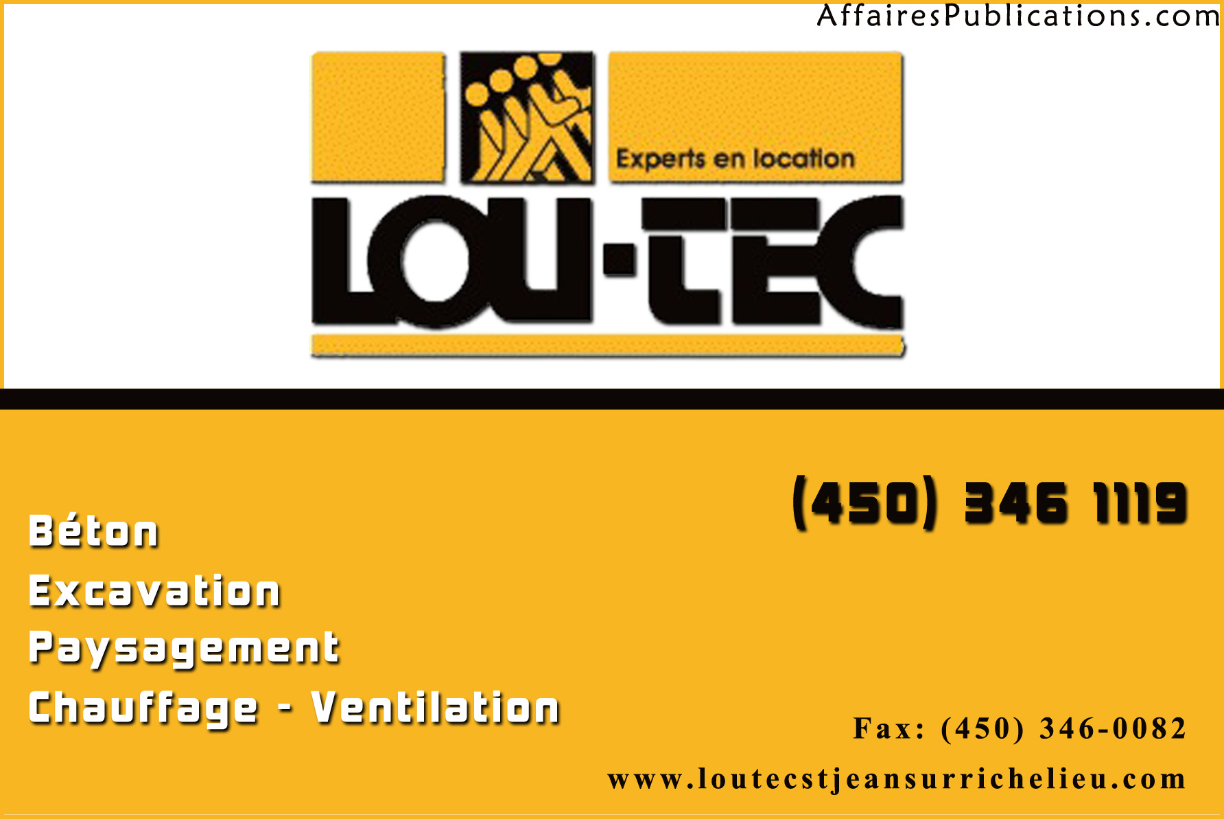 LOCATION ST JEAN INC