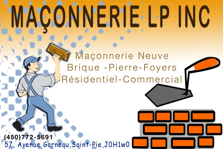 MAÇONNERIE LP INC