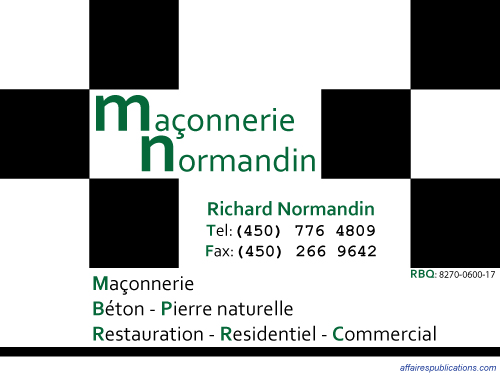 MAÇONNERIE NORMANDIN