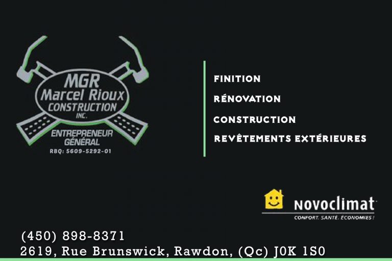 MARCEL RIOUX CONSTRUCTIONS