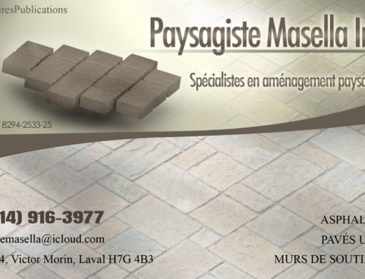 PAYSAGISTE MASELLA INC