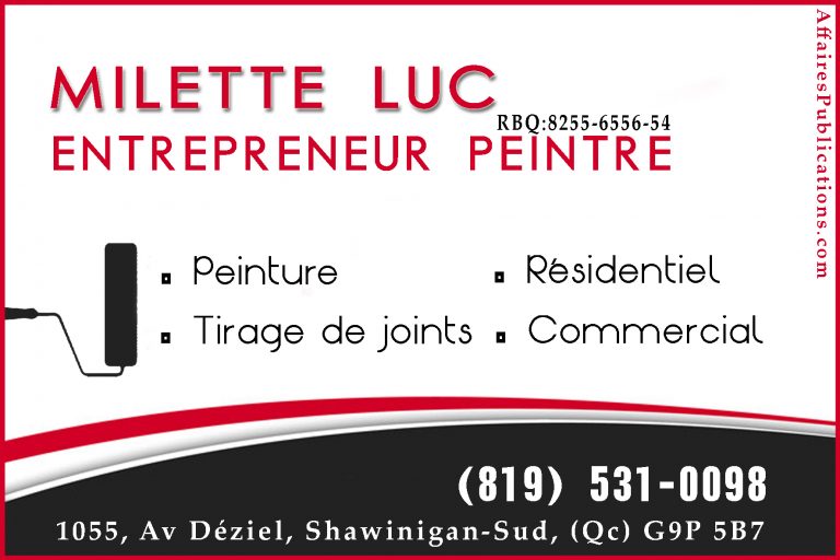 LUC MILETTE ENTREPRENEURE PEINTRE INC