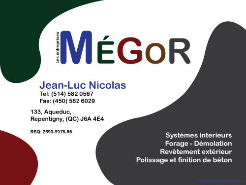 ENTREPRISE MÉGOR INC