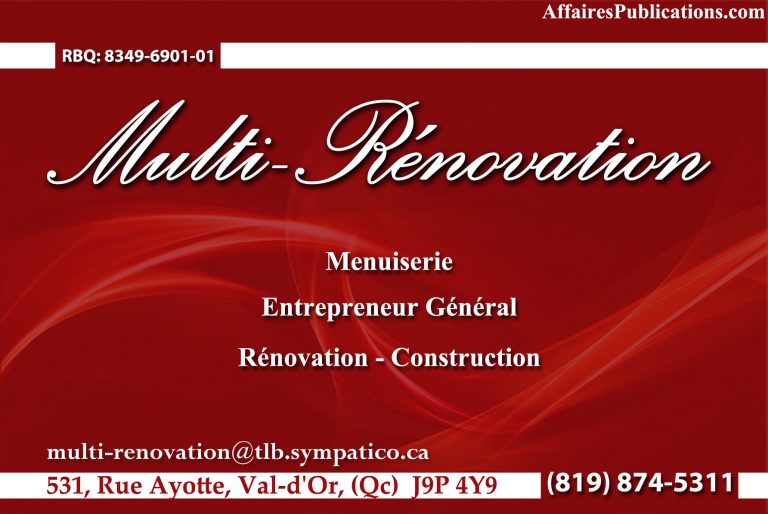 MULTI RÉNOVATION