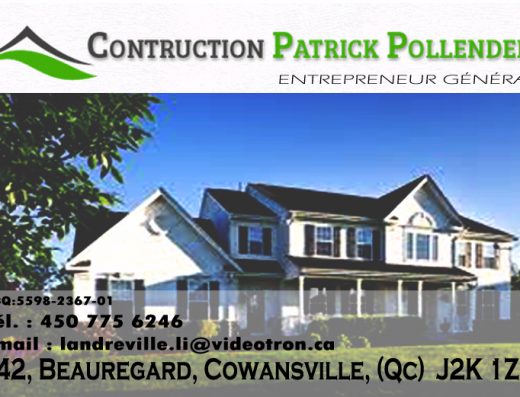 CONSTRUCTION PATRICK POLLENDER