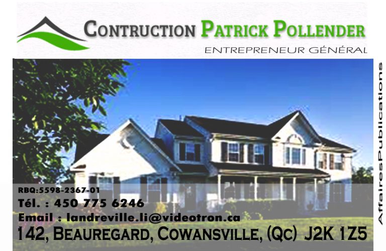 CONSTRUCTION PATRICK POLLENDER