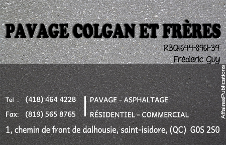 PAVAGE COLGAN ET FRÈRES
