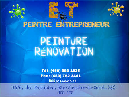 E T PEINTRE ENTREPRENEUR