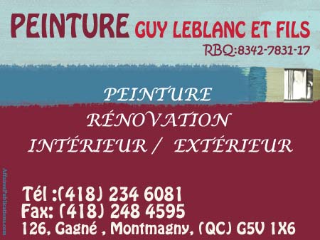 PEINTURE GUY LEBLANC ET FILS