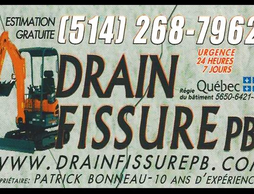 DRAIN FISSURE PB