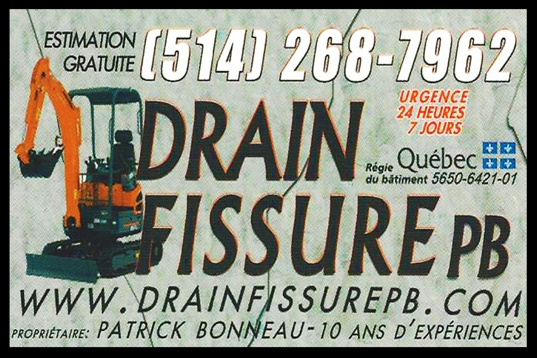 DRAIN FISSURE PB