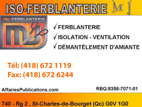 ISO-FERBLANTERIE MJ INC