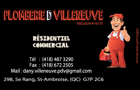 PLOMBERIE D VILLENEUVE