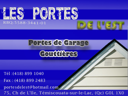 PORTES DE L&rsquo;EST