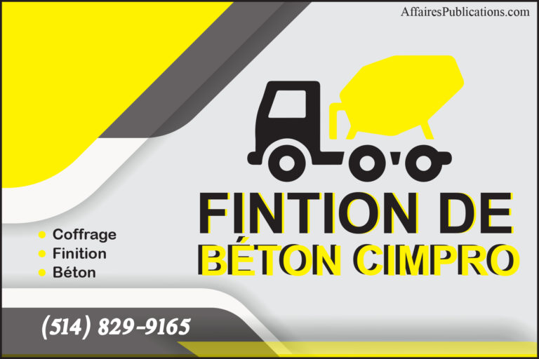 FINITION DE BÉTON CIMPRO