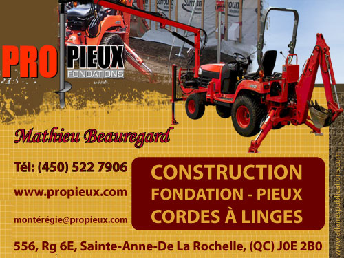 PRO PIEUX MONTÉRÉGIE