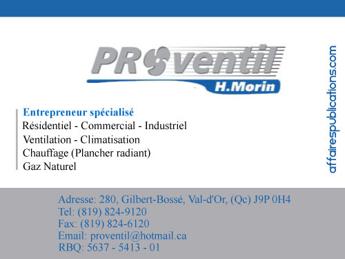 PRO VENTIL H MORIN