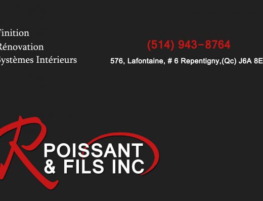 R POISSANT ET FILS INC