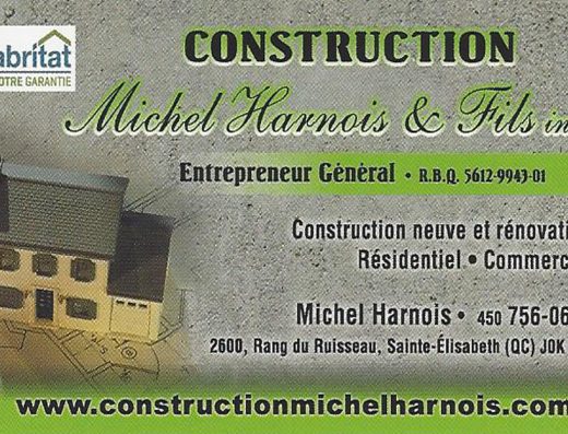 CONSTRUCTION MICHEL HARNOIS ET FILS