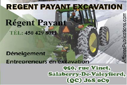 RÉGENT PAYANT EXCAVATION