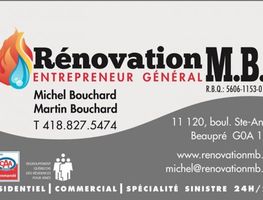 RÉNOVATION MB