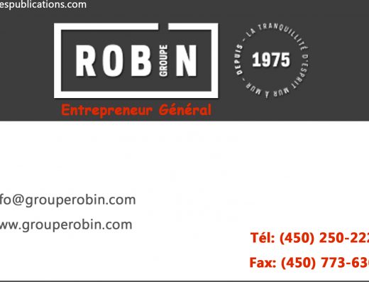 LES CONSTRUCTIONS ROBIN