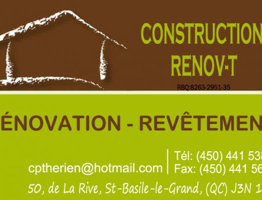 CONSTRUCTION RENOV T