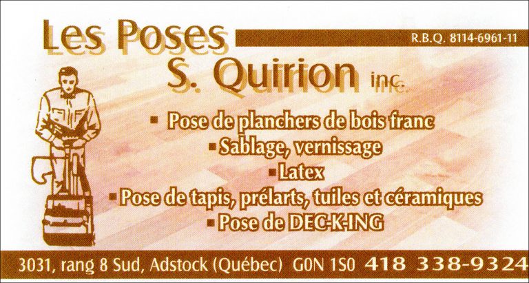 POSES S. QUIRION INC