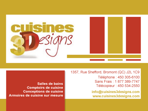 CUISINES 3 DESIGNS MARTOPEX INC