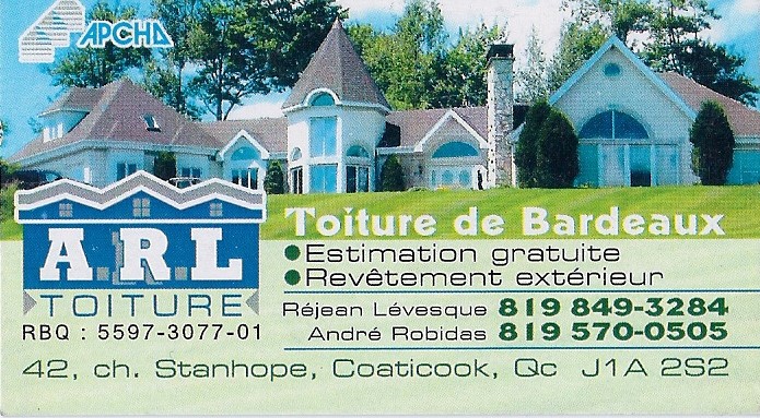 TOITURES A.R.L INC