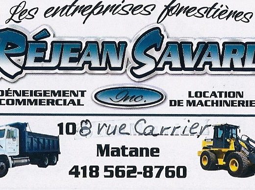 ENTREPRISES FORESTIÈRES RÉJEAN SAVARD
