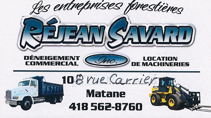 ENTREPRISES FORESTIÈRES RÉJEAN SAVARD