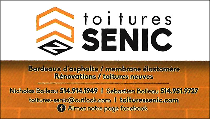 TOITURE SENIC LTÉE