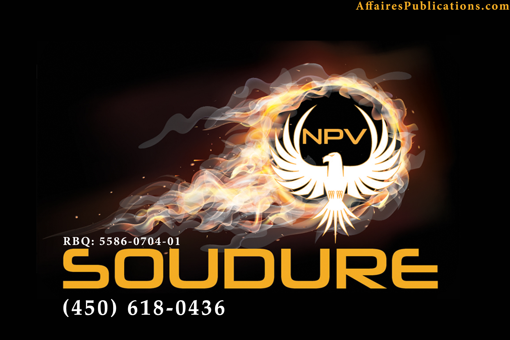 SOUDURE NPV INC