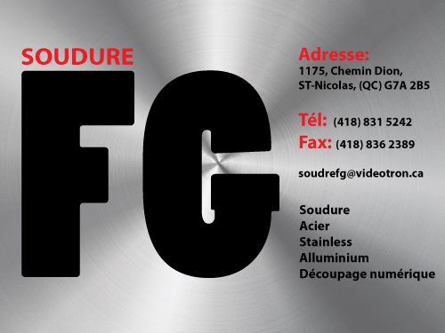 SOUDURE FG INC